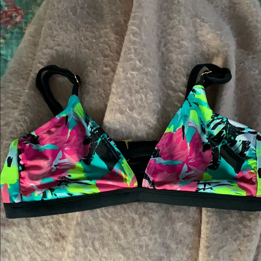 Multi Colored Bathing-Suit Top